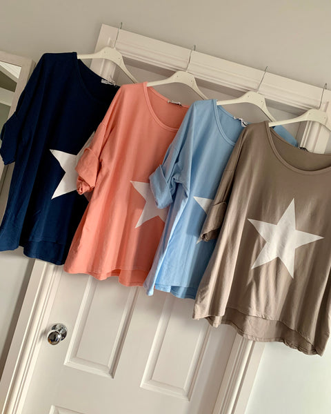 Natalie Star Sweat ~NEW SPRING COLOURS