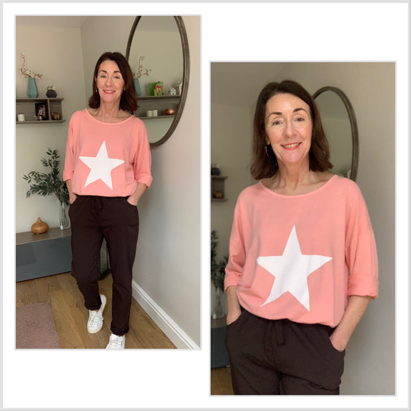 Natalie Star Sweat ~NEW SPRING COLOURS