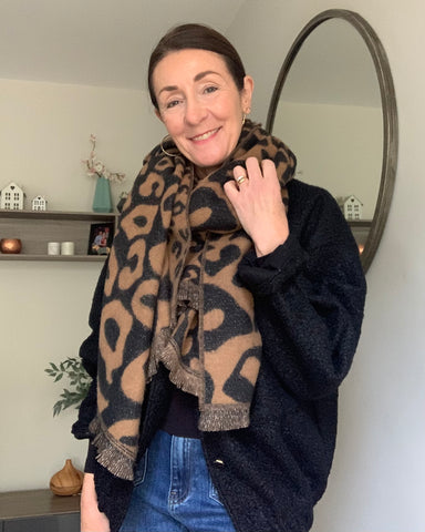 Leopard Scarf